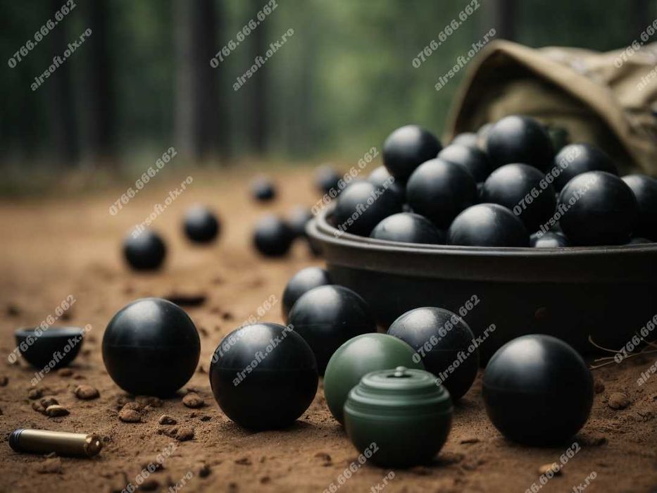 FIRMA: Pistol Cu Bile Cauciuc [MODEL CU RECUL] ~ 20JOULI + Precizie