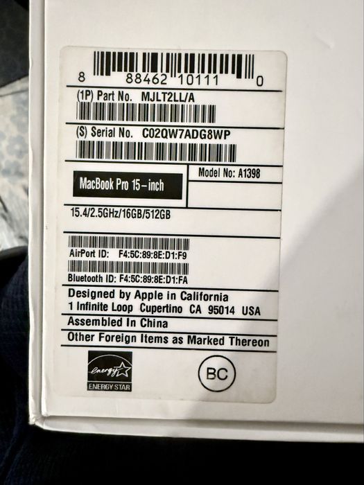 MacBook Pro i7 идеал холатда