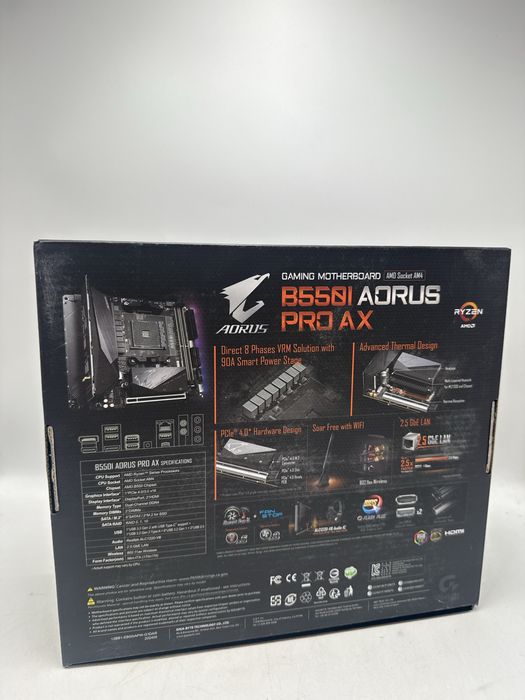 Placa de baza AORUS B550I PRO AXSigilata Oferta G
