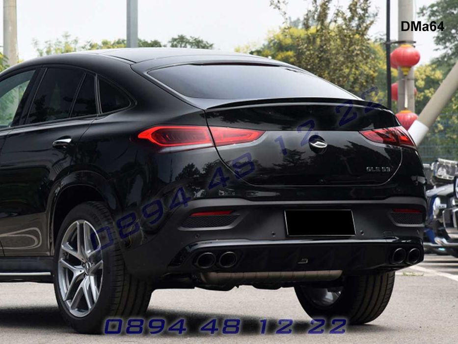 Тунинг Лип Спойлер Багажник Капак Mercedes GLE W167 Мерцедес В167 ГЛЕ