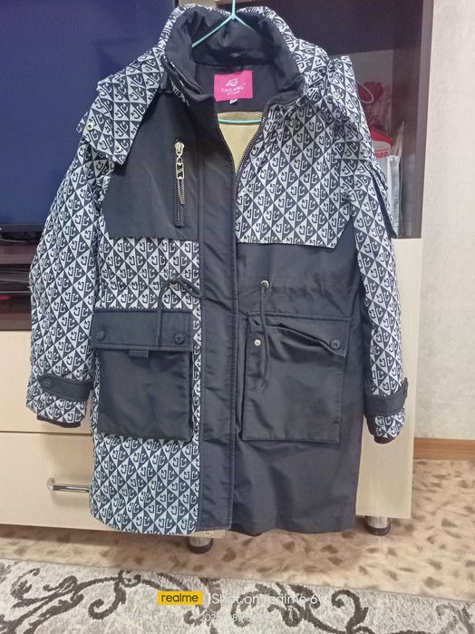 Зимняя парка на девочку