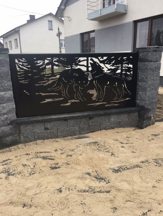 Porți tabla decupata