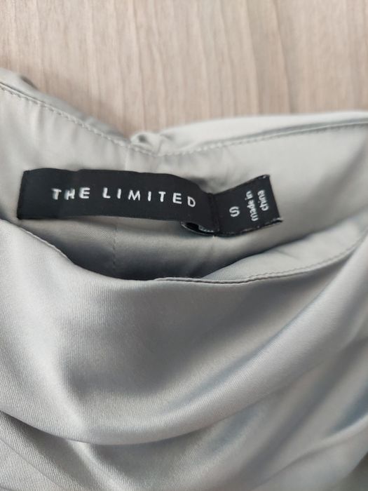 Top The limited gri elegant cu bretele ajustabile