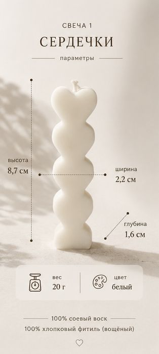 Свечи ручной работы
