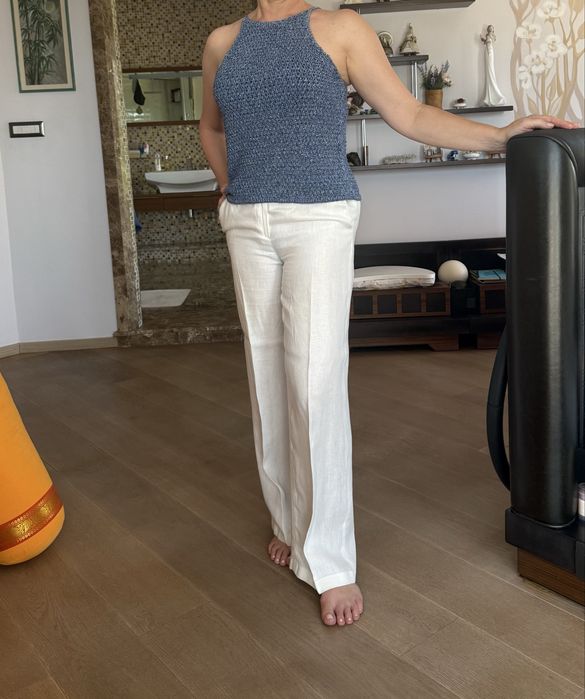 Плетен топ Massimo Dutti
