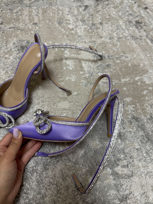Вечерние  Туфли Фиолетовые