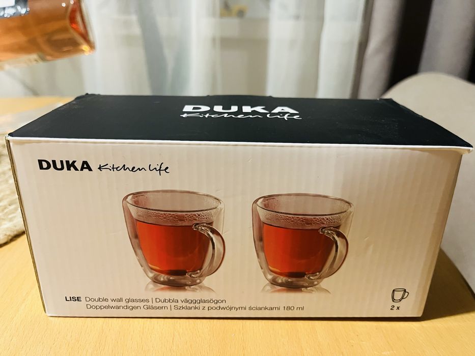 Чаши DUKA с двойни стени