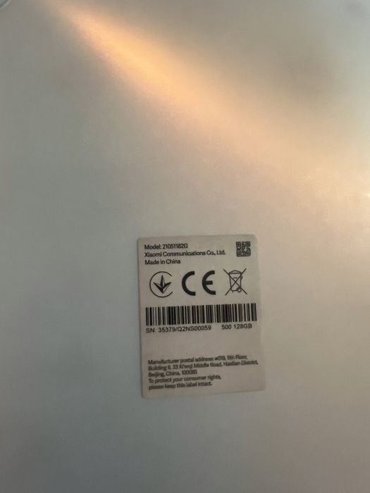 Xiaomi pad 5  128 Gb 2,96Ггц