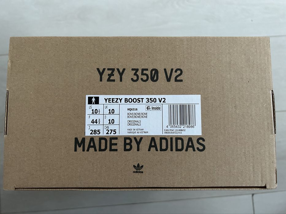 Vand adidasi YEEZY 350 V2, Bone, originali, noi la cutie