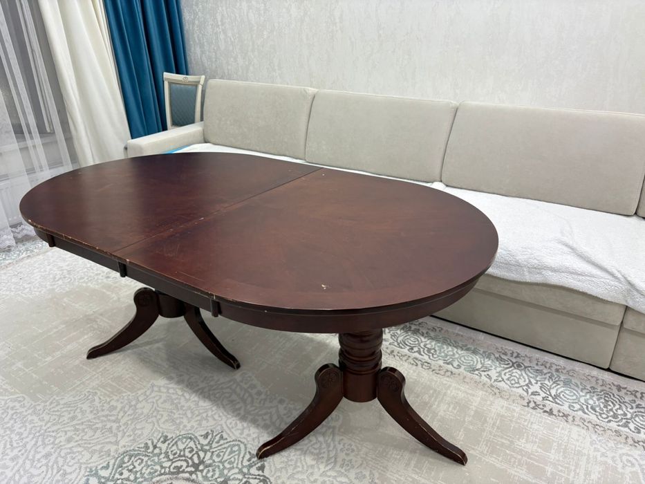 Стол дерево овал Малайзия