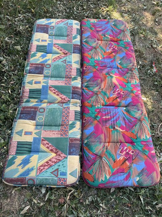 Сгъваеми шезлонги 2бр с шалтета