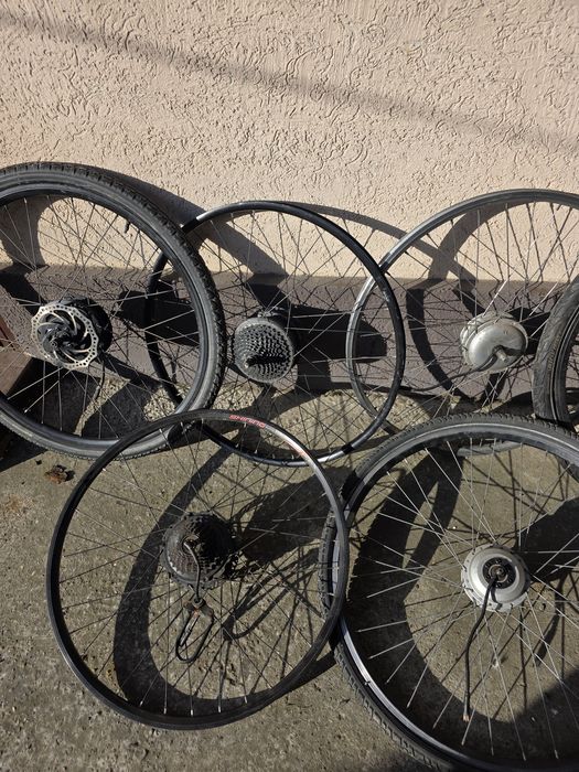 Diferite motoare bicicleta electrica.