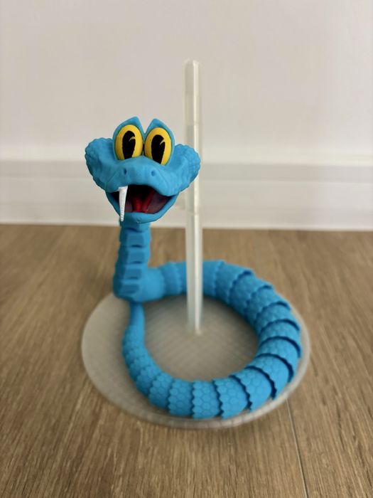 Jucarie Gary The Snake Zootopia / Zootropolis Imprimata 3D