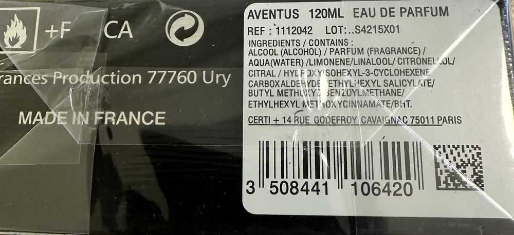 Продам парфюм Creed aventus