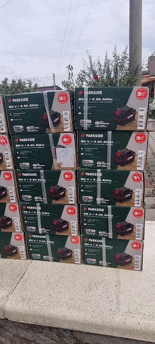 Acumulator 20V / 4 Ah Parkside si Smart noi sigilați