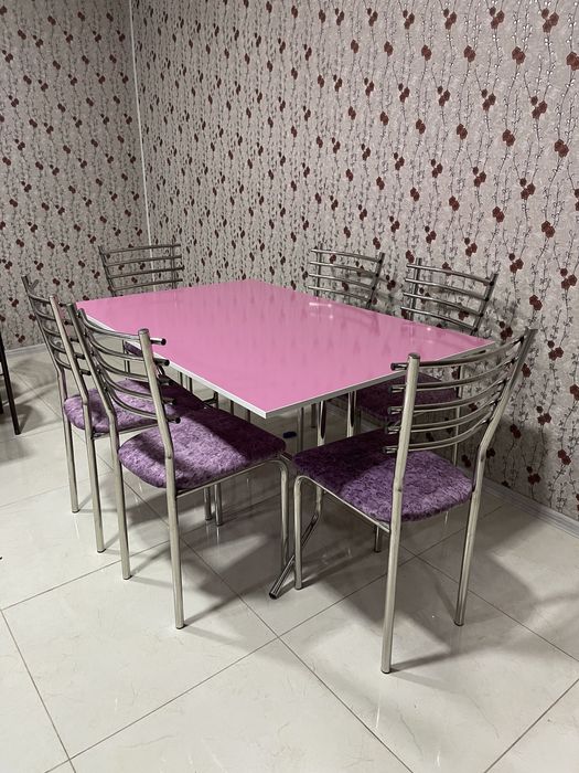 Stol stul nerjaveka ART METAL korxonasidan