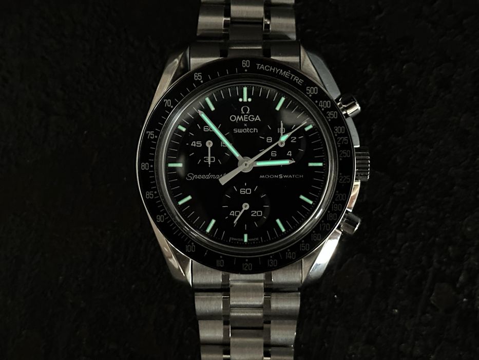 Omega x Swatch часы