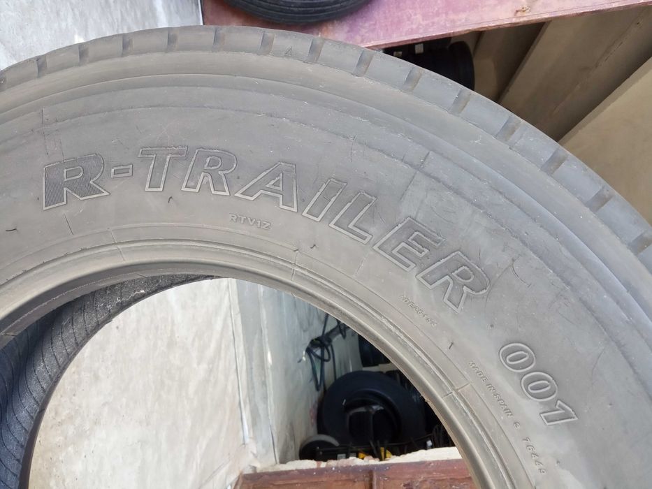 1 гума за ремарке 265/70R19.5 Bridgestone R-Trailer 001 143/141K FRT
