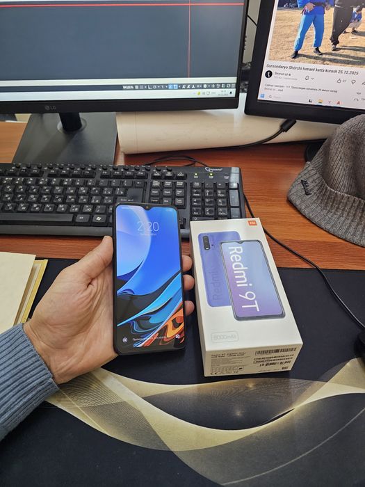 Redmi 9T 64gb(2022)iwlawi zur aybi yuq tozza telefon