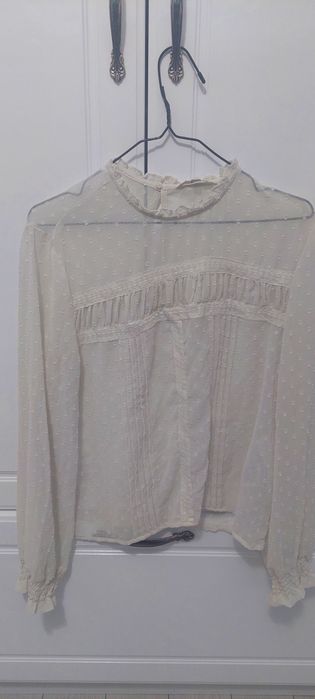 Cămașă damă dantelă transparentă