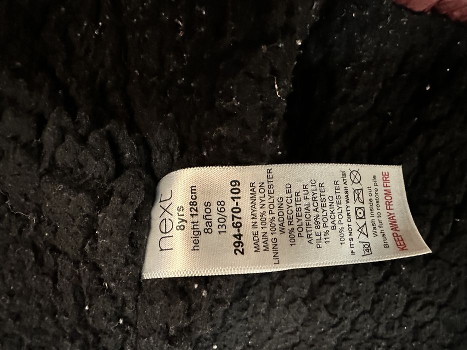 Geaca de iarna pt fete, 128, 8 ani