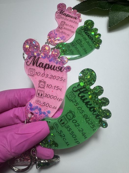 Ключодържател от епоксидна смола