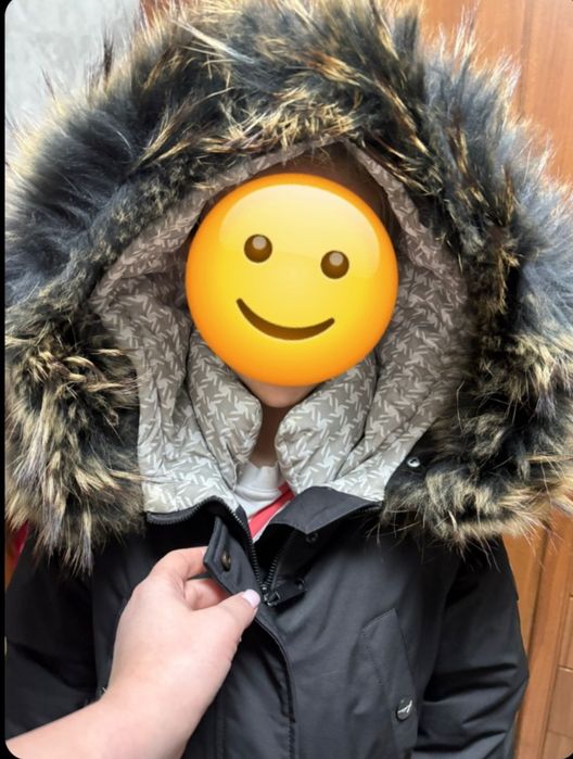 Зимняя парка для девочки