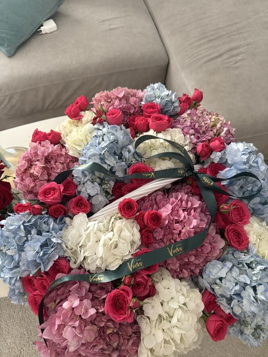 Букет цветов свежий