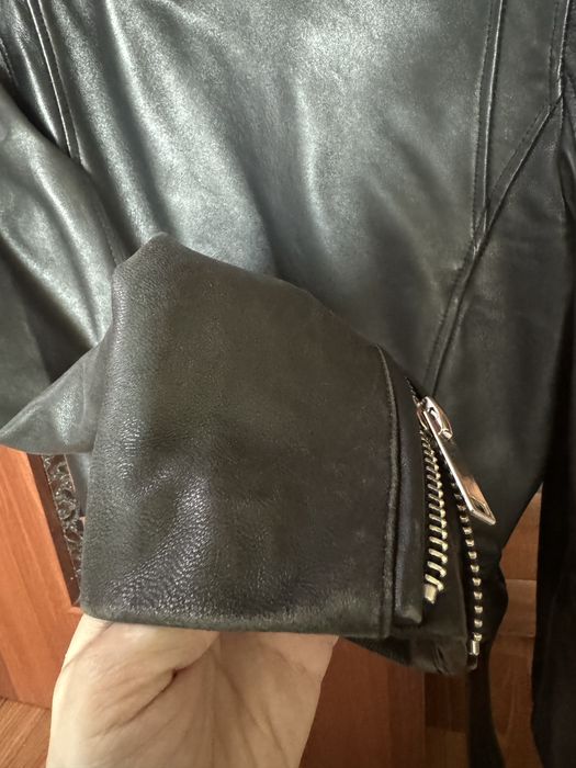 Куртка кожаная