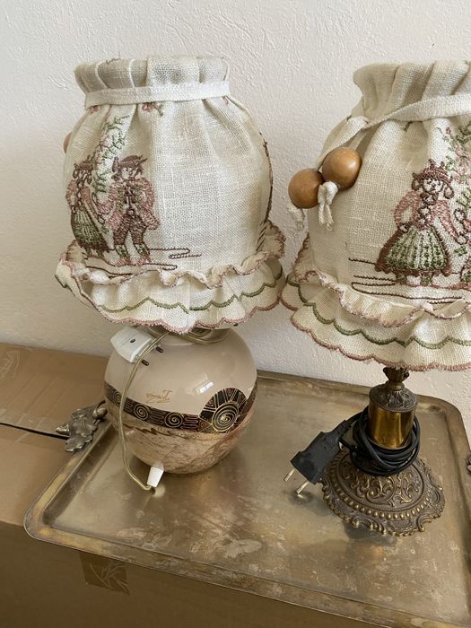 Veioze cu avajur textil