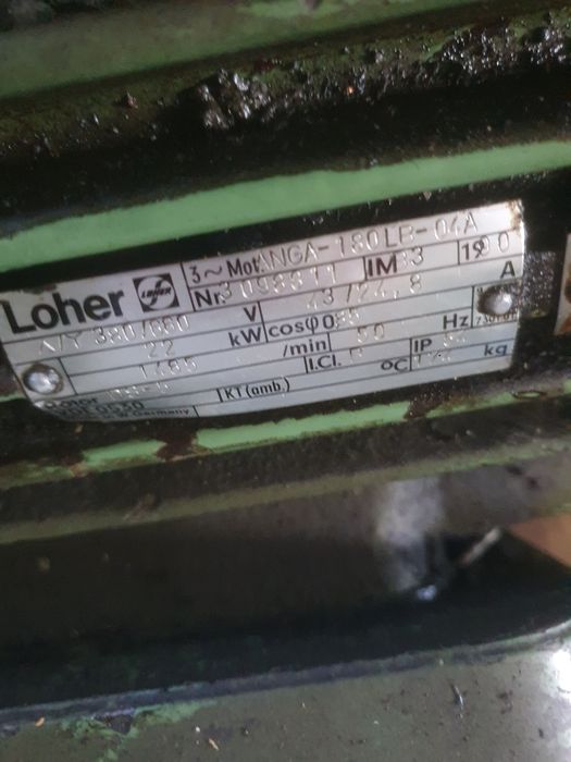 Motoare electrice 22 kw si 27 kw la 1400 turati/ min