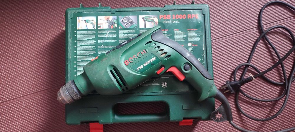 BOSCH - Ударна бормашина, Ъглошлайф, Комплект 65 части и 43 части