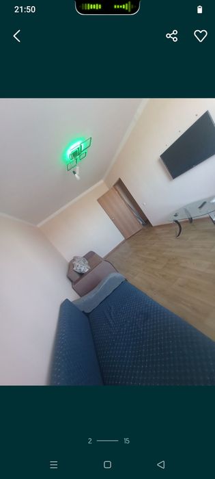 Продаётся двух комнатная квартира