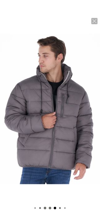 Тъмносиво яке Kenvelo размер М