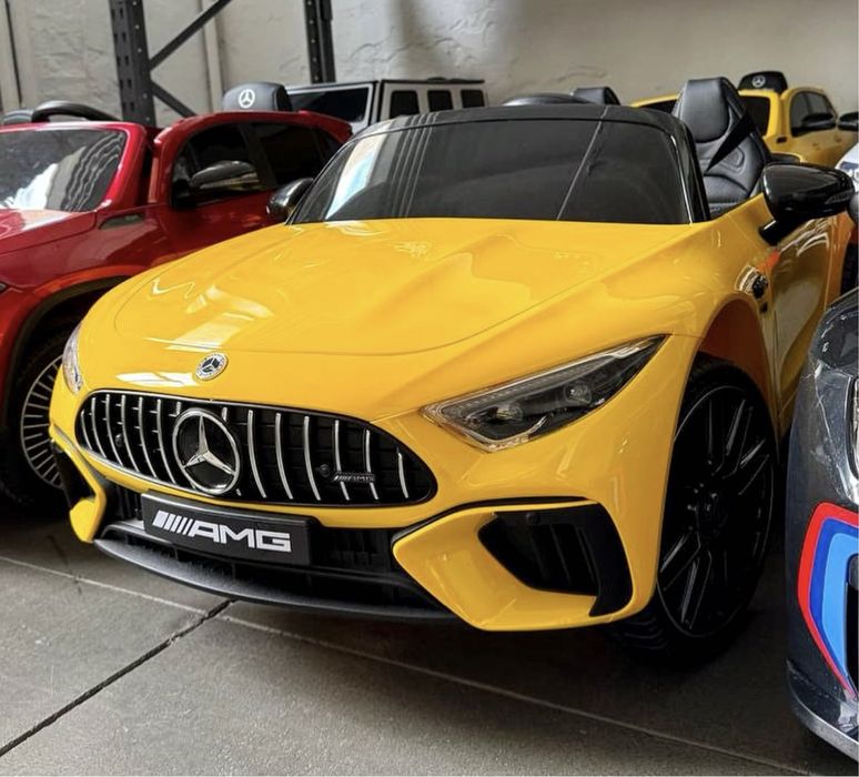 Детский электромобиль MercedesBenz SL63 с монитором | Новое в упаковке