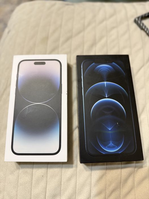 Коробка Айфон 12 и 14 про макс