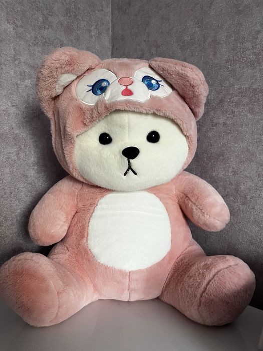 Мишка в капюшоне