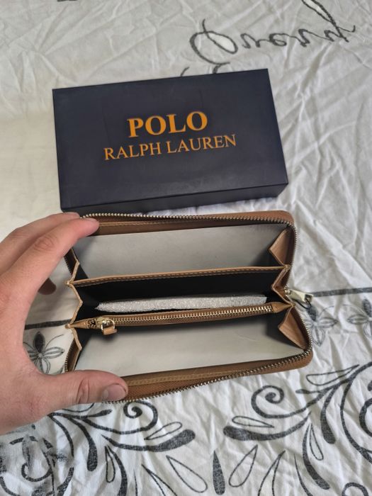 Portofel din piele Polo Ralph Lauren Dama
