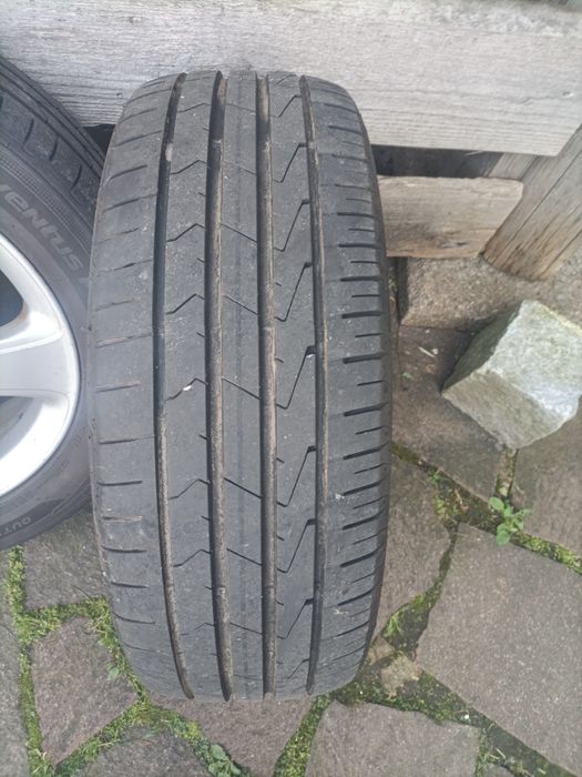 Jante + cauciucuri 5x112  Mercedes  205/55/16