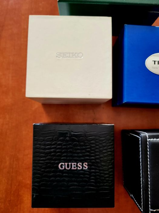 Lot 5 cutii ceasuri originale!