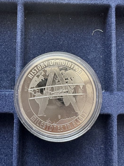 Colectie de monede Royal Air Force  placate cu aur de 24