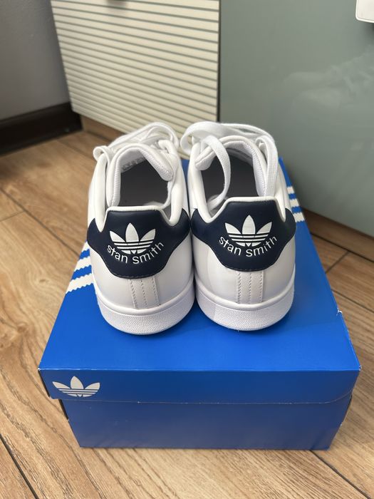 Кеды Adidas Stan Smith Белый/Синий