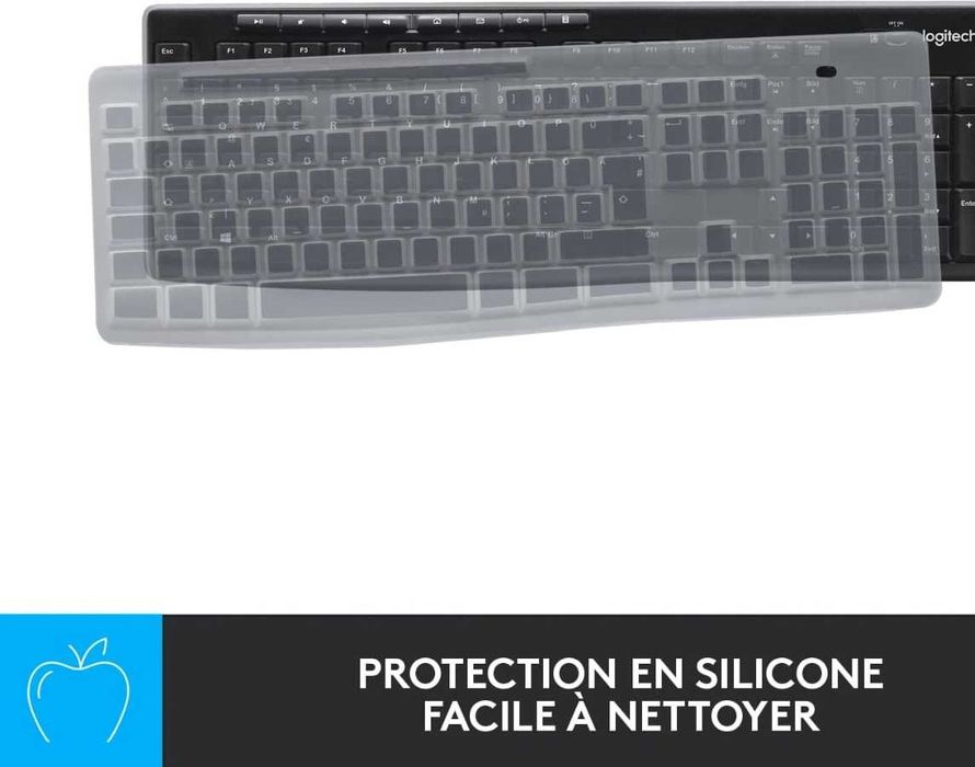 LOGITECH MK270 - нов комплект безжични клавиатура и мишка + ПОДАРЪК