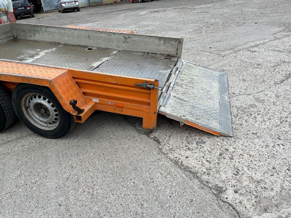 Remorcă utilaje/ATV/miniexcavator 3,5t