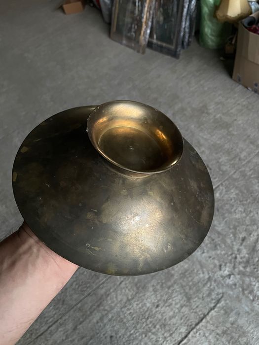 Fructiera / farfurie decorativa din alama