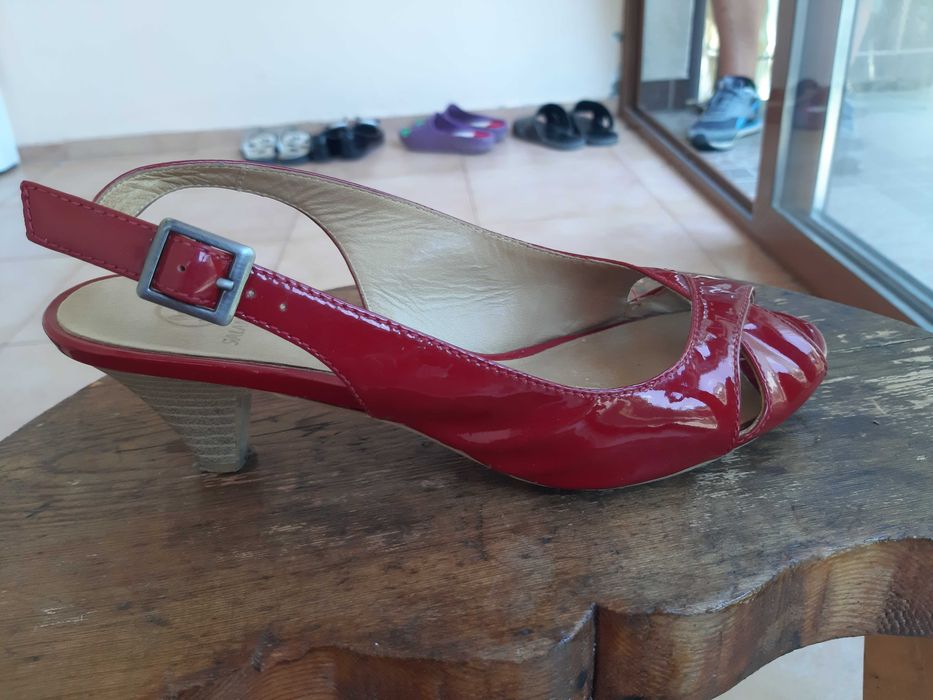 Сандал Естествена Кожа SALAMANDER! Красиви и удобни !№36