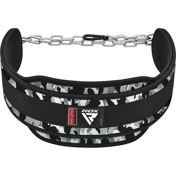 Колан за Кофички RDX Dipping Belt Фитнес Аксесоари Колани за Набирания