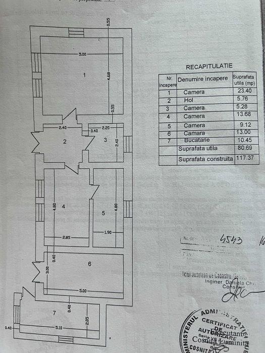 Vand Casa in sat Plopi com. Bunesti-Averesti
