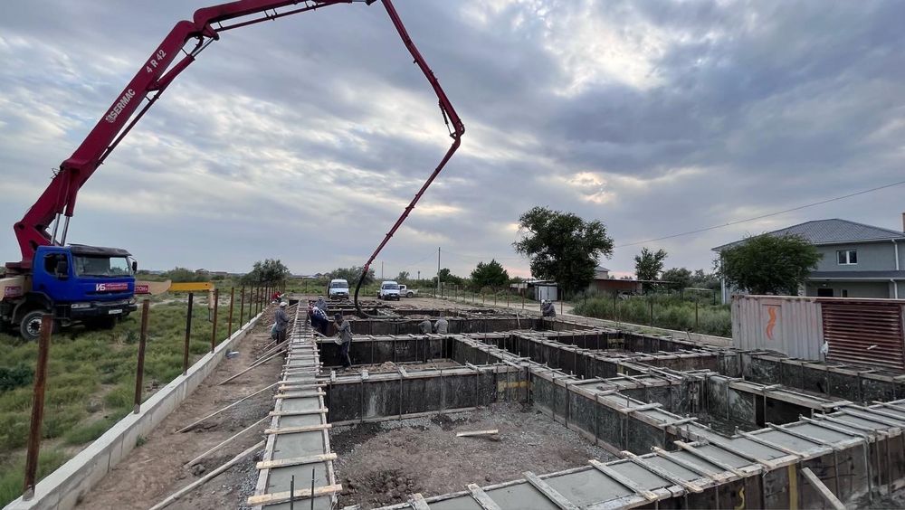 Услуги по Заливке ФУНДАМЕНТА