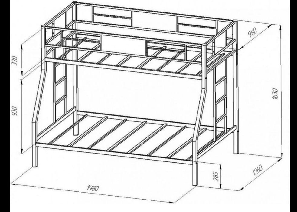 Двухярусная кровать!